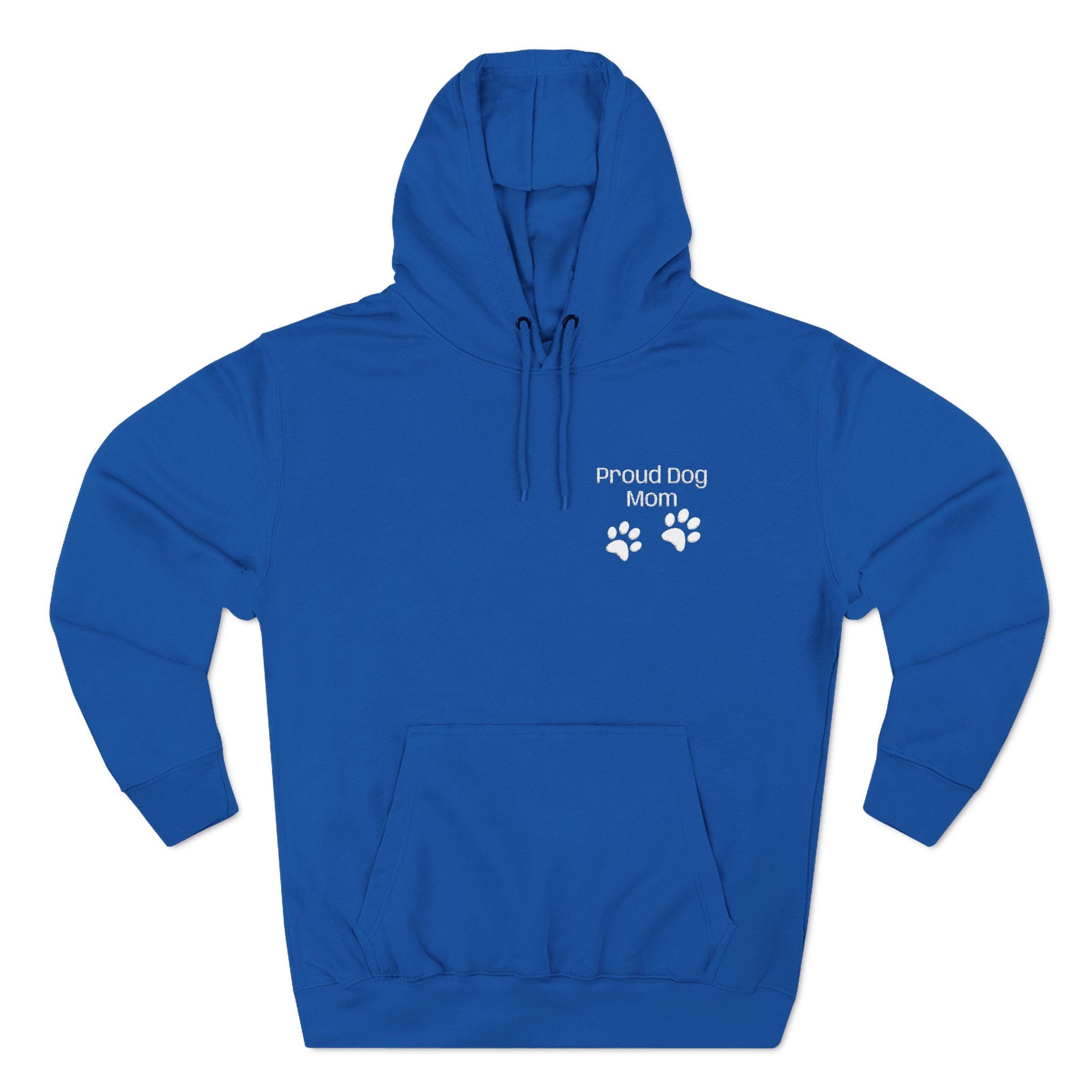 Proud Dog Mom Embroidered Hoodie
