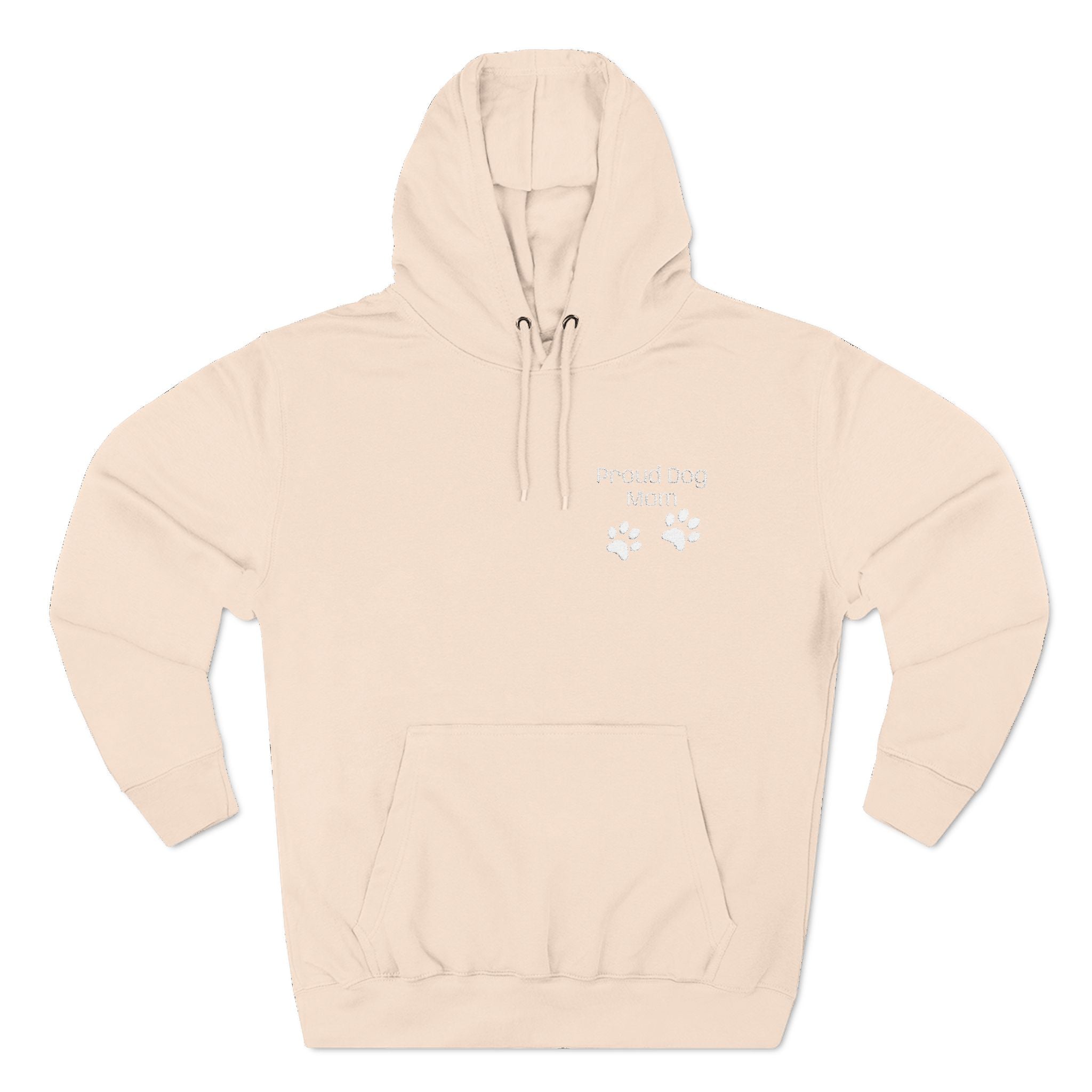Proud Dog Mom Embroidered Hoodie